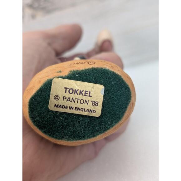 Vintage Panton Tokkel Dragon Baby Figurine 1988 Made in England Crystal Resin - Picture 10 of 11